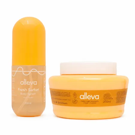 Kit Fresh Sorbet Melão + Manga - Body Splash 100ml + Hidratante Corporal 250ml