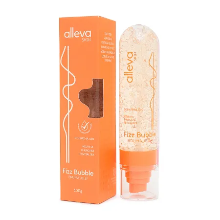 Kit Skincare Fizz Bubble Coenzima Q10 - Sérum Efervescente 35ml + Bruma Jelly 100g