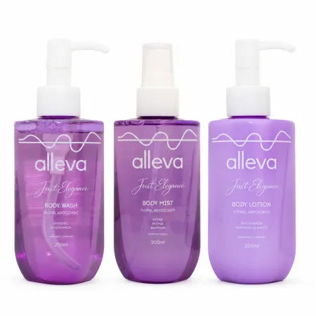 Trio Just Elegance - Body Wash 200ml + Body Mist 200ml + Body Lotion 200ml
